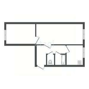 2-к квартира, вторичка, 42м2, 1/5 этаж