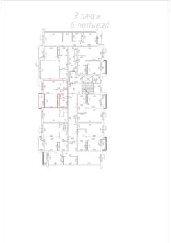 1-к квартира, вторичка, 36м2, 3/6 этаж