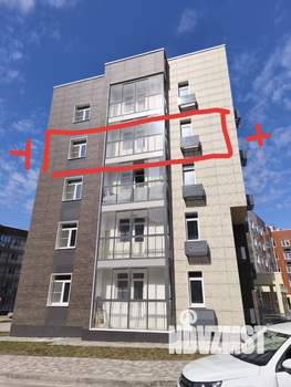1-к квартира, вторичка, 47м2, 4/5 этаж